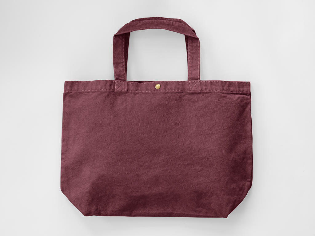  Large Canvas Shopper in Farbe Tawny Port
