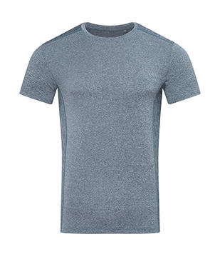  Recycled Sports-T Race Men in Farbe Denim Heather