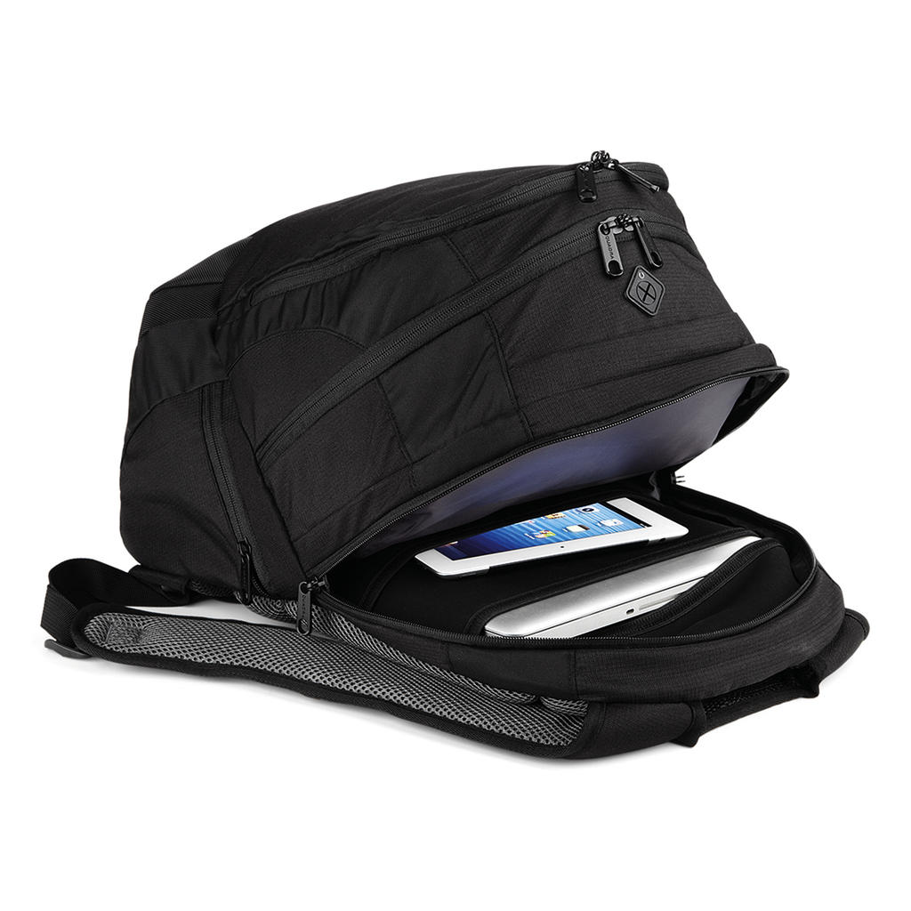  Vessel? Laptop Backpack in Farbe Black