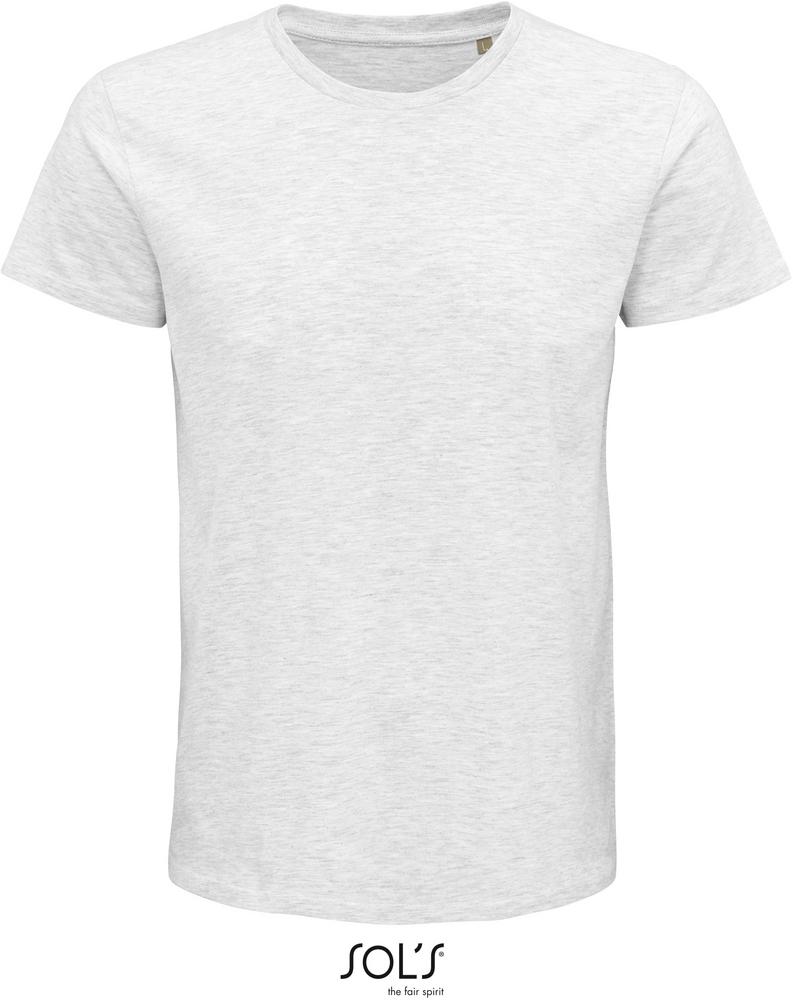 T-Shirt Pioneer Men Herren-Rundhals-T-Shirt Aus Jersey, Fitted in Farbe ash