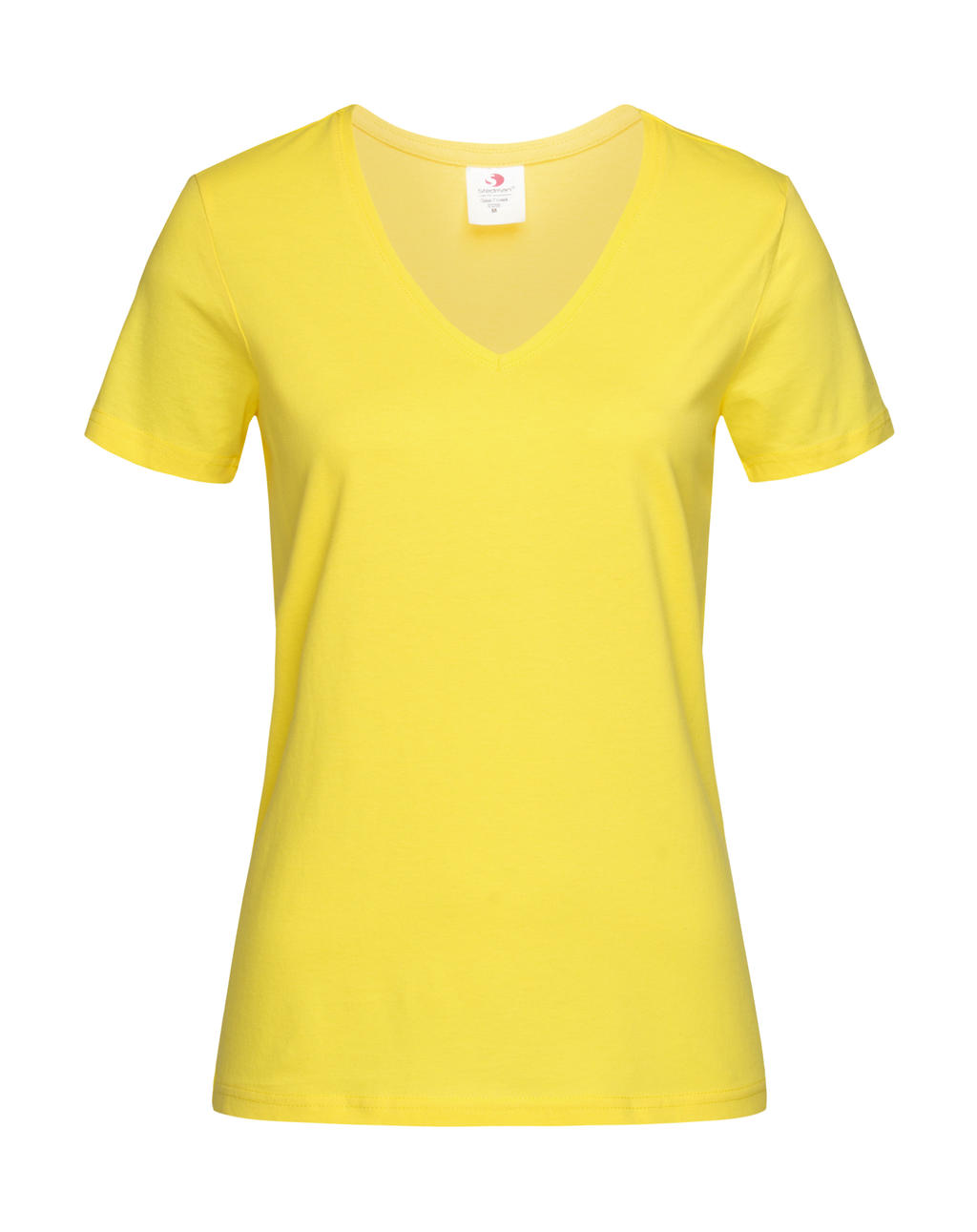  Classic-T V-Neck Women in Farbe Yellow