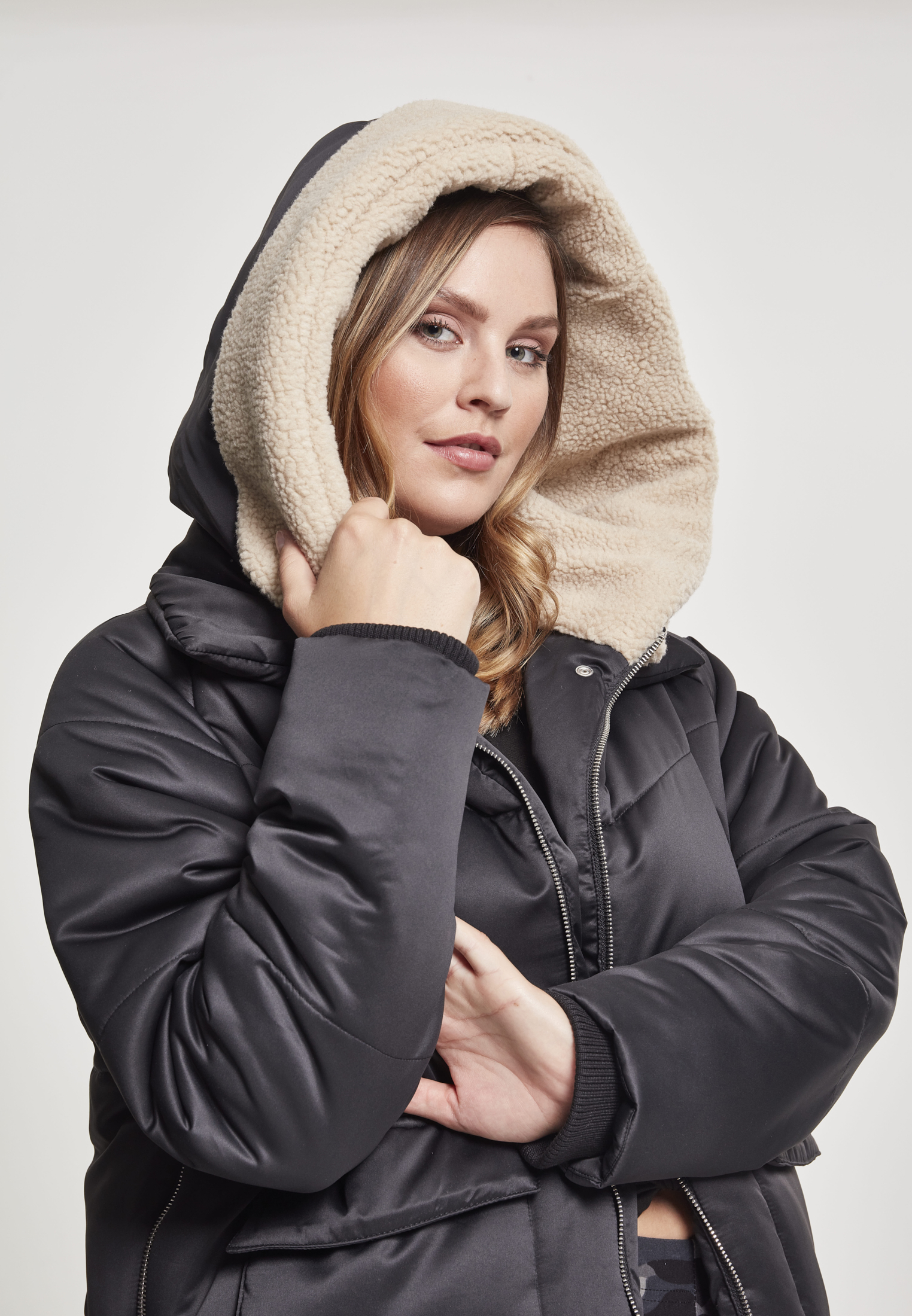 Jacket Hooded Sherpa | Ladies TB2380