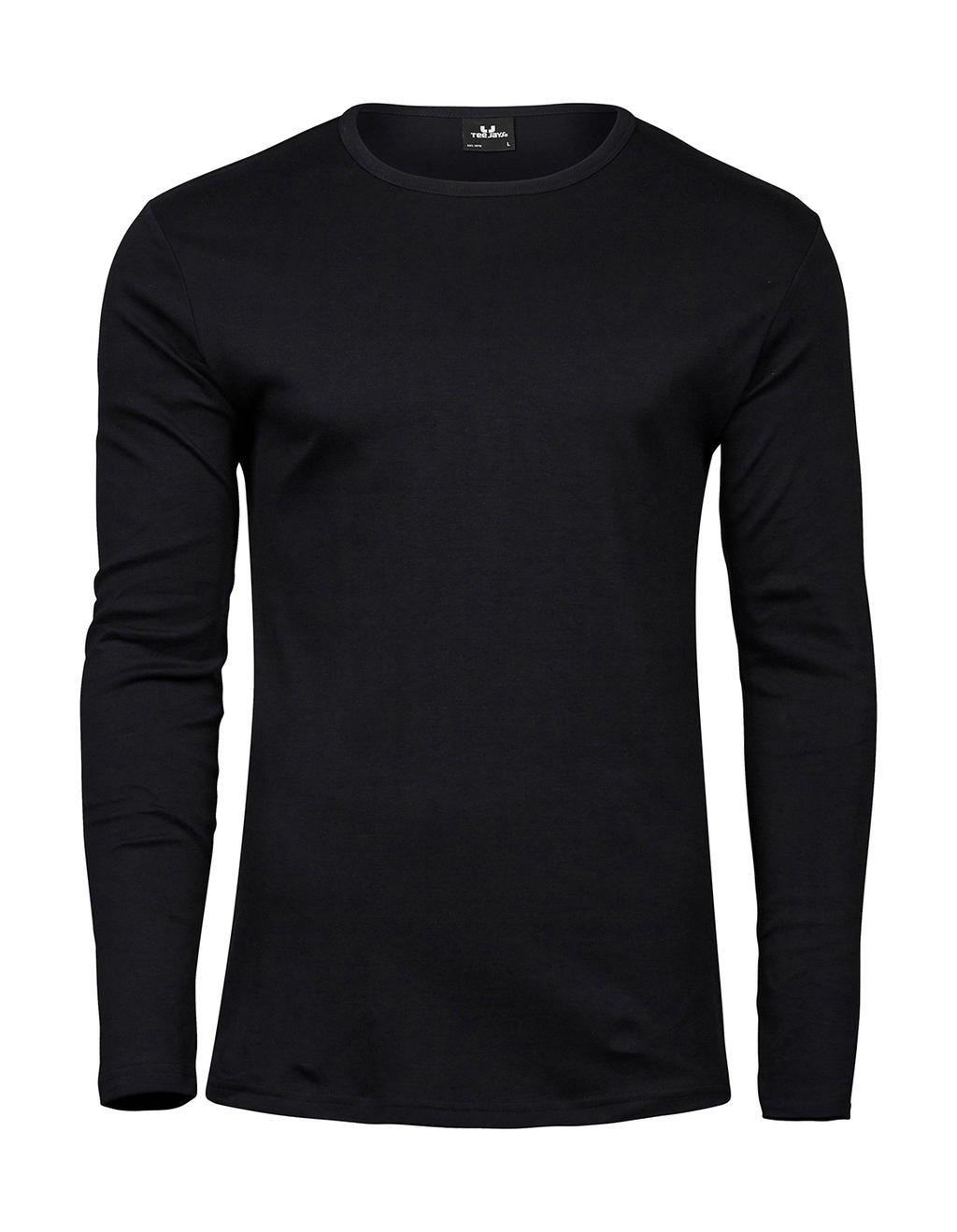  Mens LS Interlock T-Shirt in Farbe Black