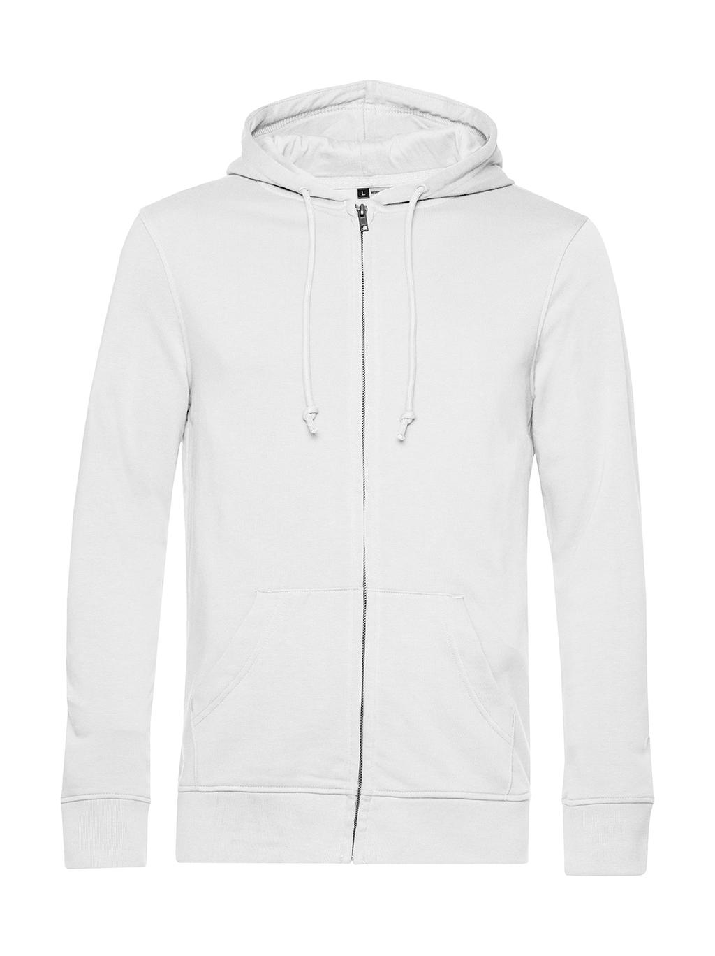  Organic Inspire Zipped Hood_? in Farbe White