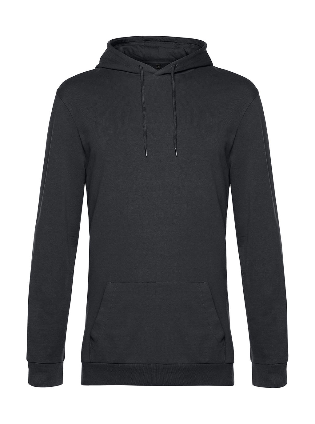  #Hoodie French Terry in Farbe Asphalt