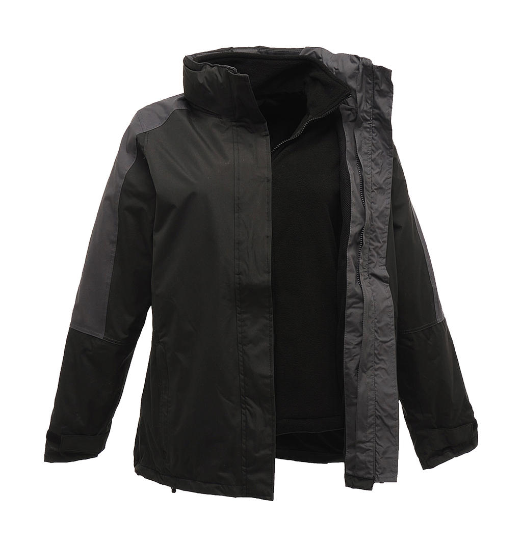  Ladies Defender III 3-In-1 Jacket in Farbe Black/Seal Grey