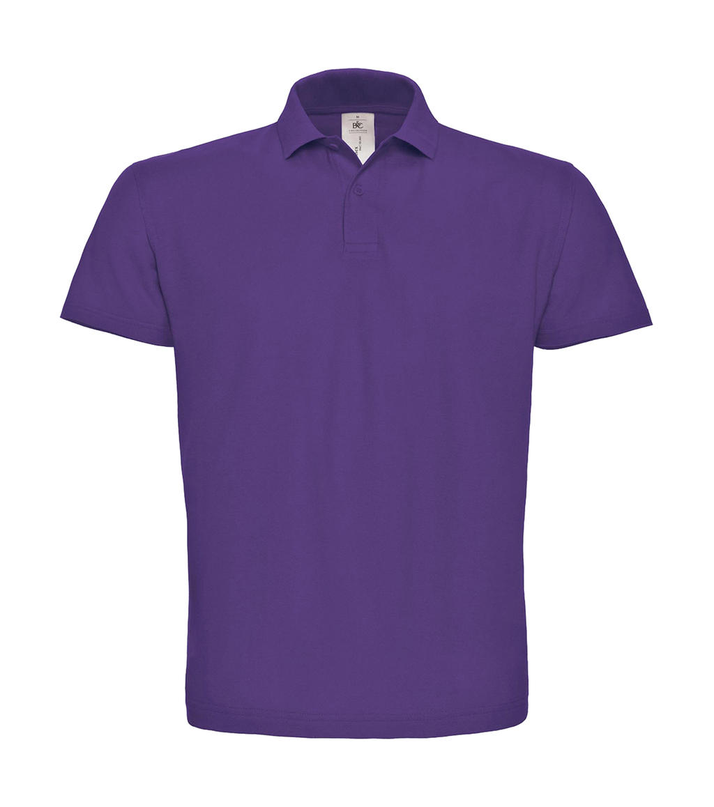  ID.001 Piqu? Polo Shirt in Farbe Purple