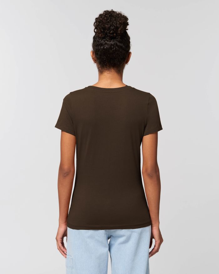 T-Shirt Stella Expresser in Farbe Deep Chocolate