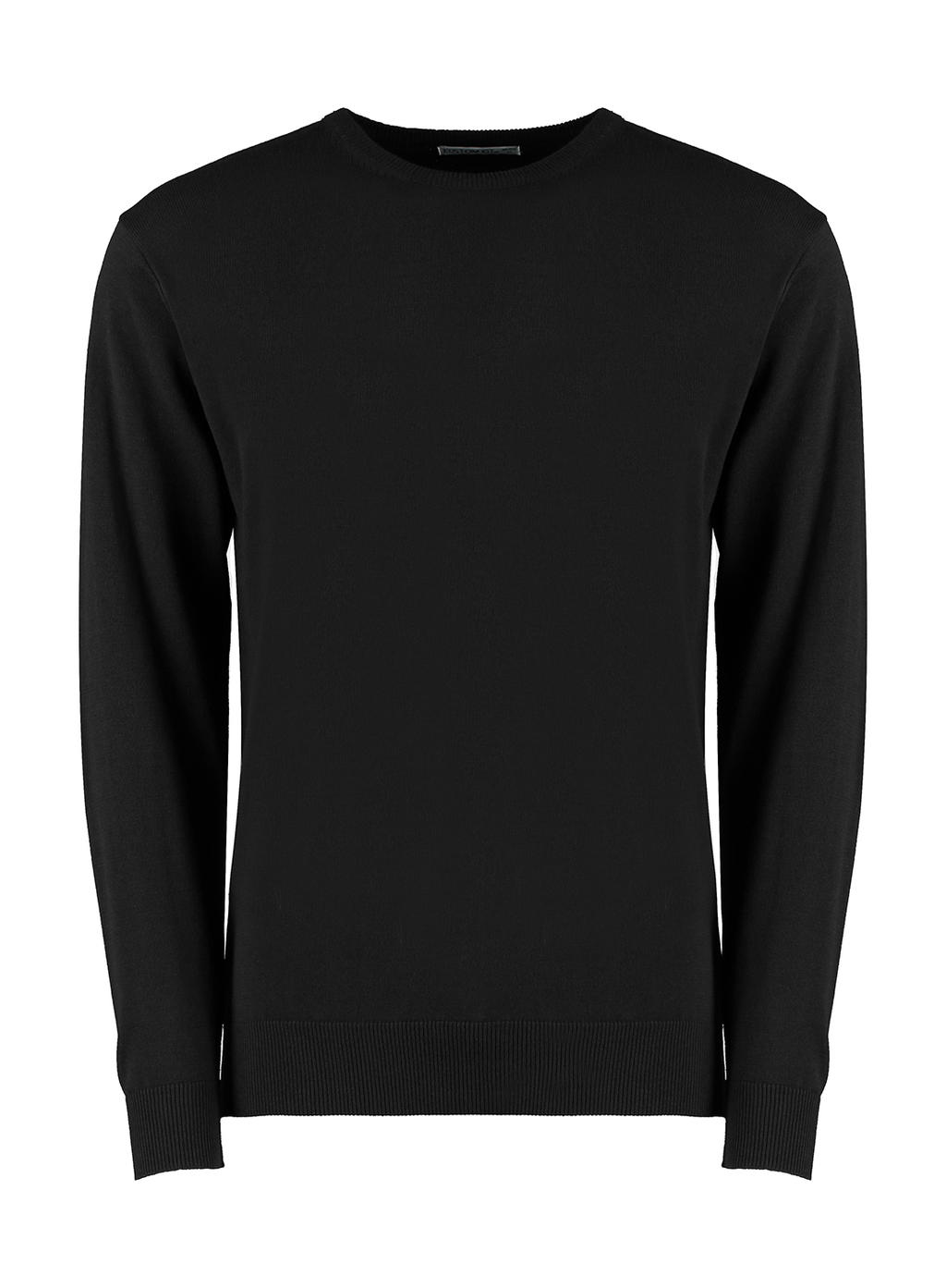  Regular Fit Arundel Crew Neck Sweater in Farbe Black