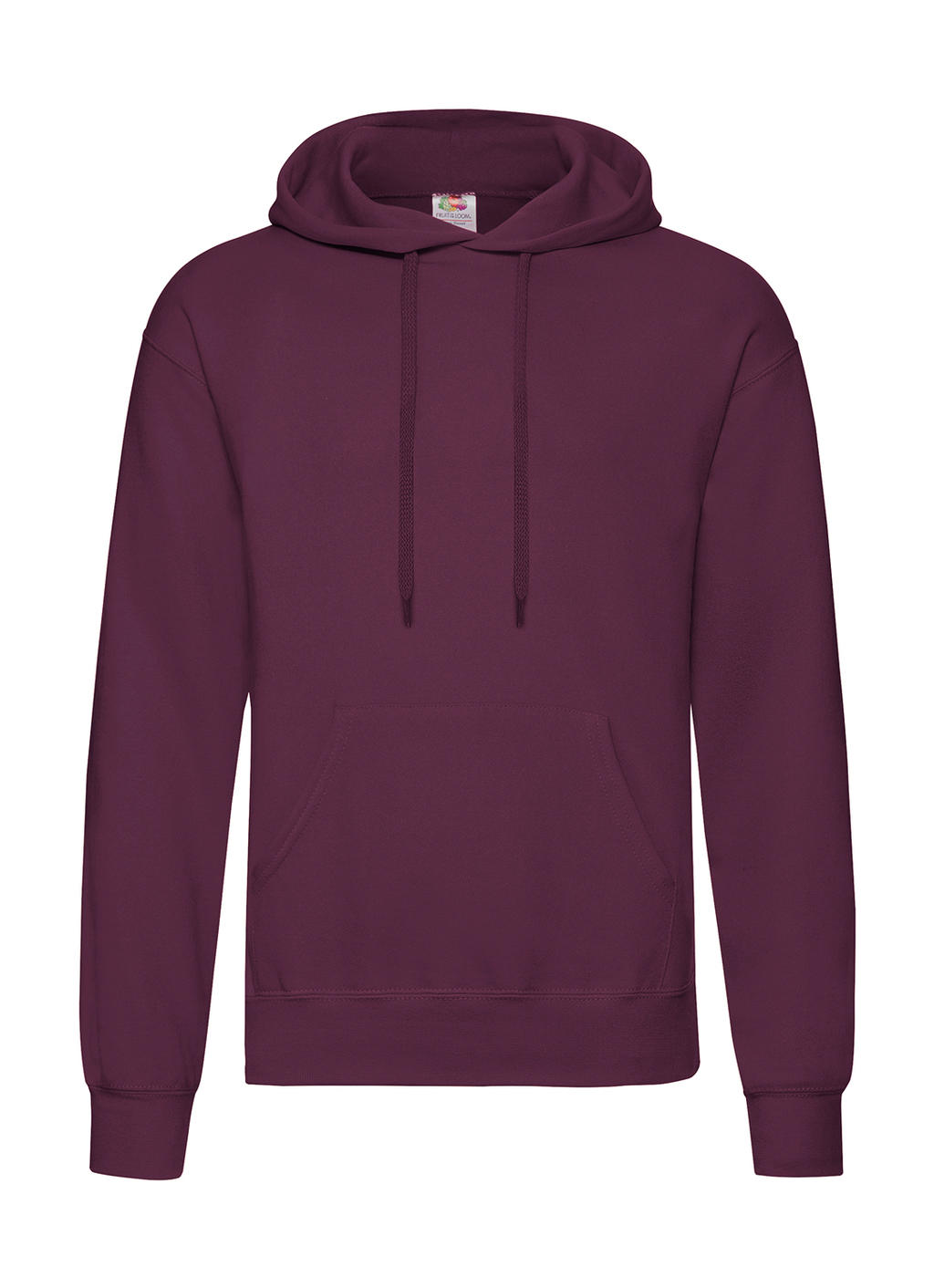  Classic Hooded Sweat in Farbe Burgundy