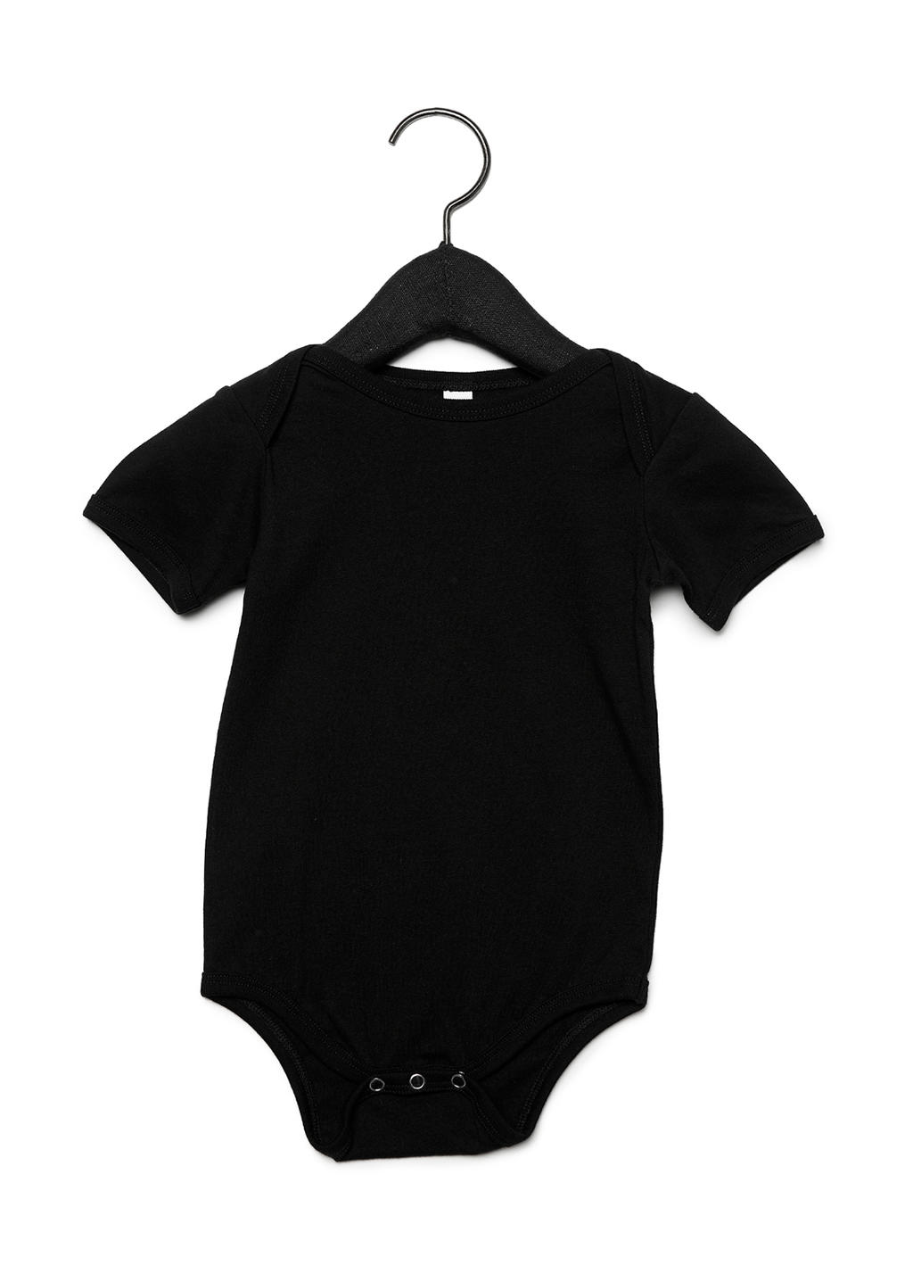  Baby Jersey Short Sleeve One Piece in Farbe Black