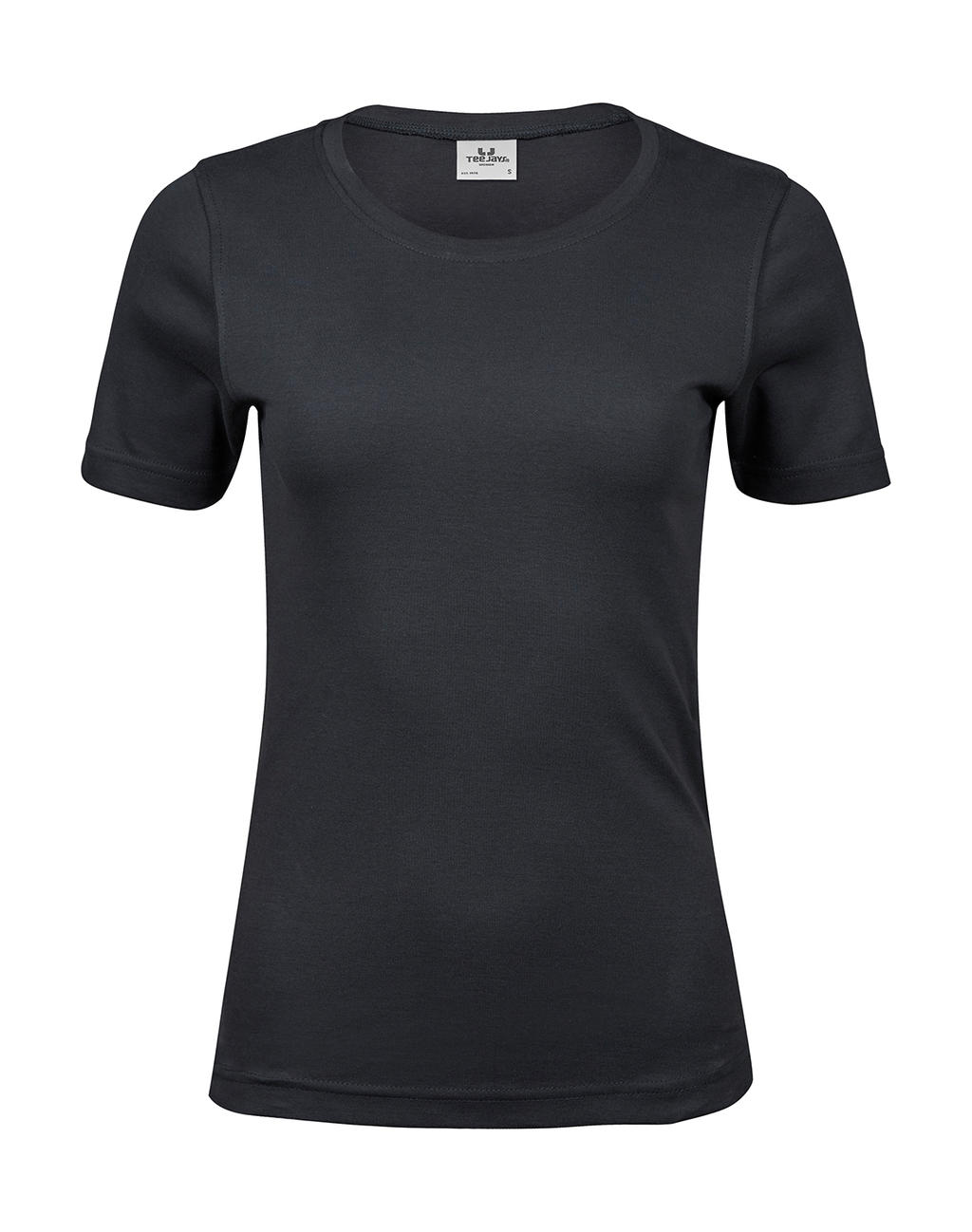  Ladies Interlock T-Shirt in Farbe Dark Grey