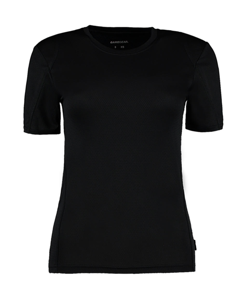  Womens Regular Fit Cooltex? Contrast Tee in Farbe Black/Black