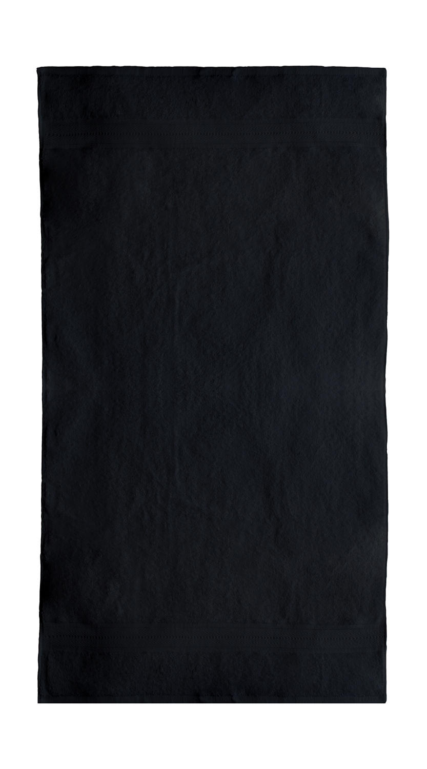  Rhine Bath Towel 70x140 cm in Farbe Black
