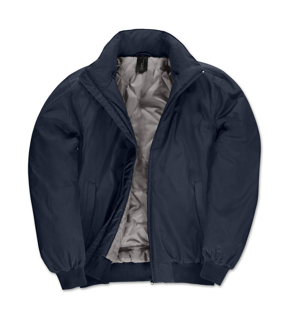  Crew Bomber/men Jacket in Farbe Navy/Warm Grey