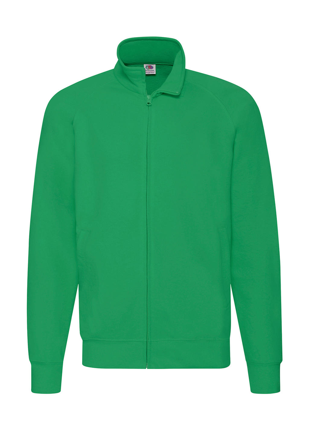  Lightweight Sweat Jacket in Farbe Kelly Green