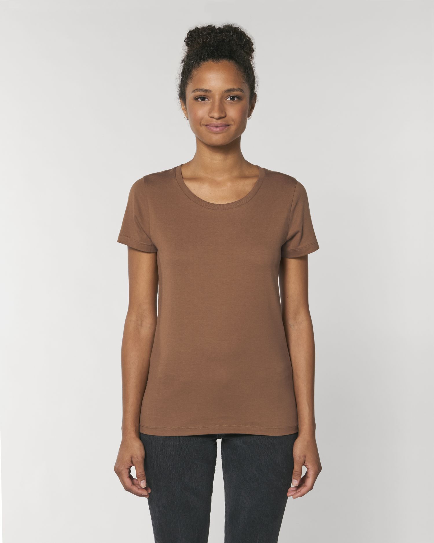T-Shirt Stella Expresser in Farbe Caramel