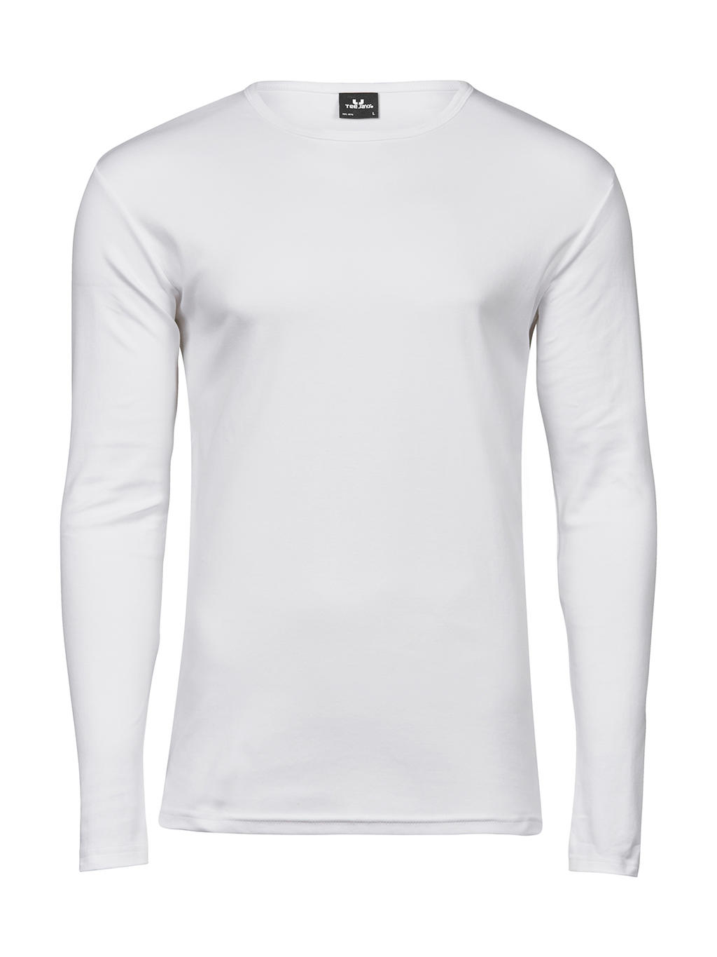  Mens LS Interlock T-Shirt in Farbe White