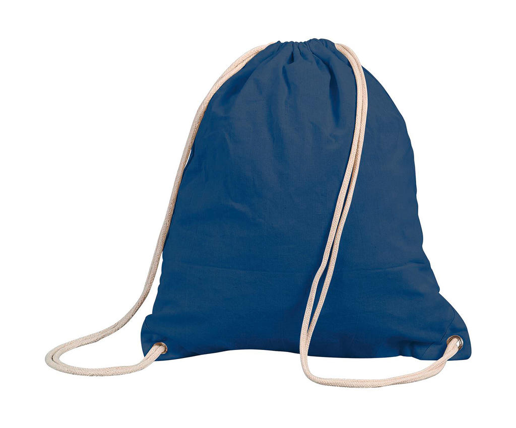  Stafford Cotton Drawstring Tote in Farbe Navy