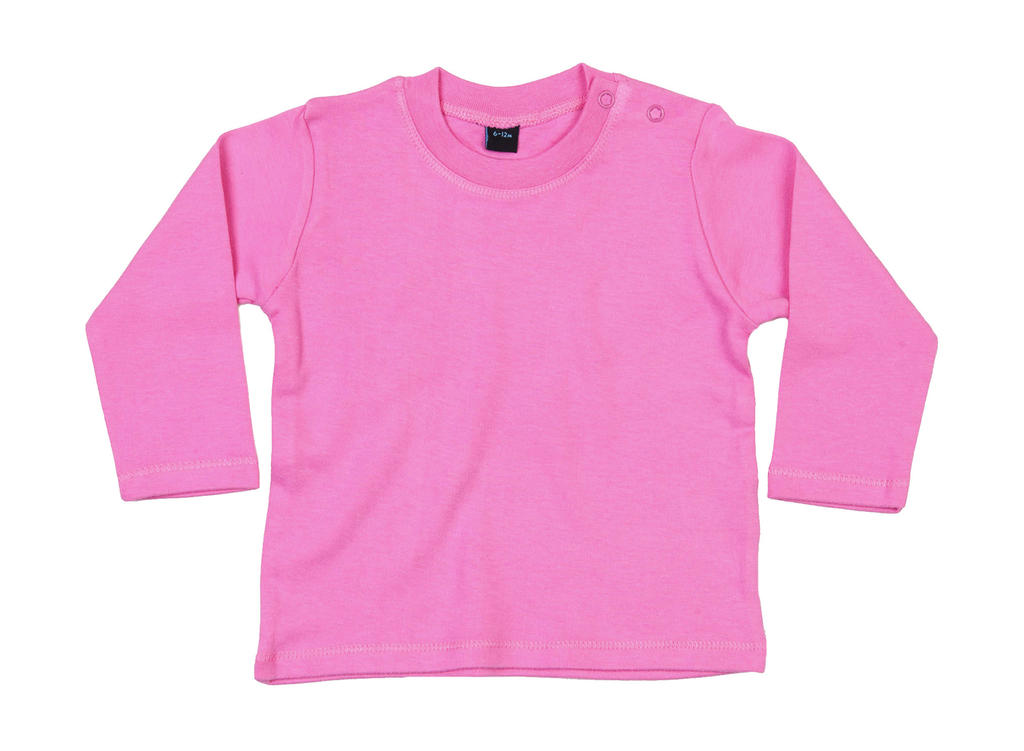  Baby Longsleeve Top in Farbe Bubble Gum Pink