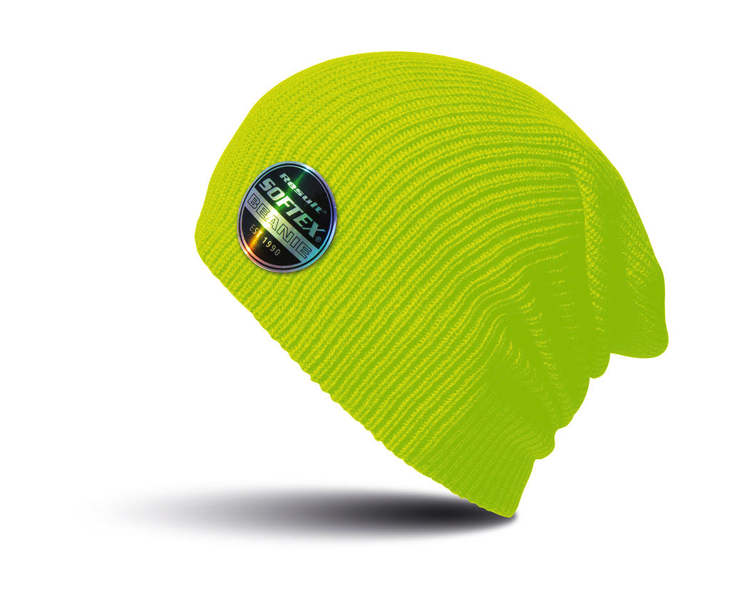  Softex Beanie in Farbe Fluorescent Yellow 