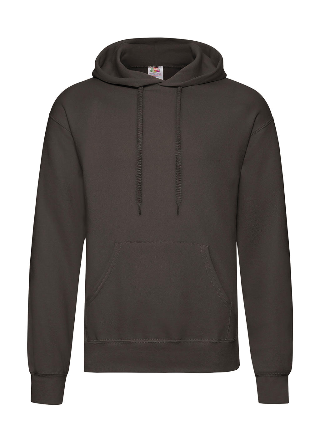  Classic Hooded Sweat in Farbe Chocolate