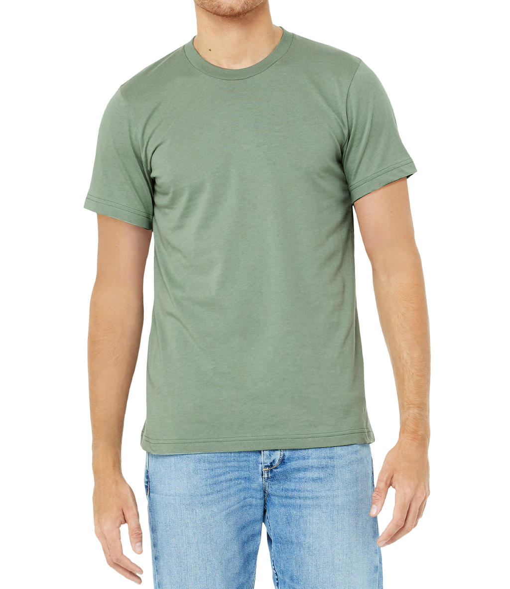  Unisex Jersey Short Sleeve Tee in Farbe Sage
